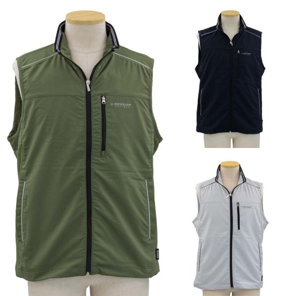 DUNLOP ダンロップ 7ポケット 軽量 メッシュ 切替 ベスト●シニア 紳士 敬老の日のプレゼン...