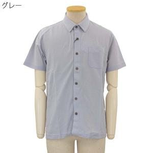 半袖 マジックテープ 麻混 ワンタッチ ニット...の詳細画像1