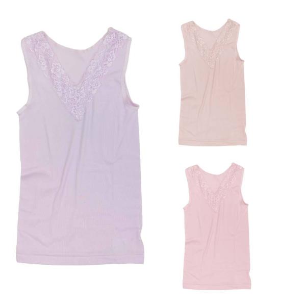 レディース 高齢者 シニア向け インナー 綿 フライス 肌着 ノースリーブ シニアファッション 婦人...