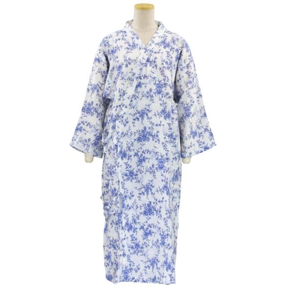 70代 80代 90代 高齢者 婦人服 綿100% 二重ガーゼ 着脱らくらく 打ち合わせ おねまき ...