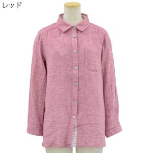 シニアファッション 春夏 高齢者 服 ダブルガ...の詳細画像5