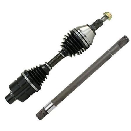DTA DC2120IS02 Front Passenger Side axle + Interme...