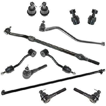 TRQ Tie Rod Ball Joint Sway Bar Link Track Bar Ste...