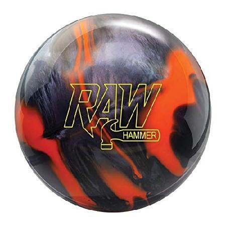 Hammer Bowling Products ハンマー ドリル加工済み ボーリングボール オレンジ...