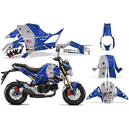 AMR Racing オートバイグラフィックキット ステッカー デカール ホンダ グロム 125 2...