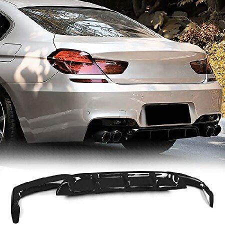 MCARCAR KIT 車用リアバンパーディフューザーリップ BMW 6シリーズ F06 F12 F...