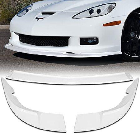 Q1-TECH フロントバンパーリップ 2005 - 2013 Chevy Corvette C6ベ...