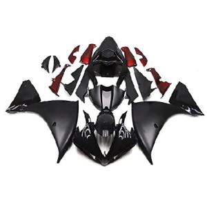 FLPRO ABS Plastic Complete Fairings Fit for Yamaha YZF1000 R1 2009 2010 2011 YZF-R1 09 10 11 Injection Motorcycle Bodywork Red Matte Black｜centervalley