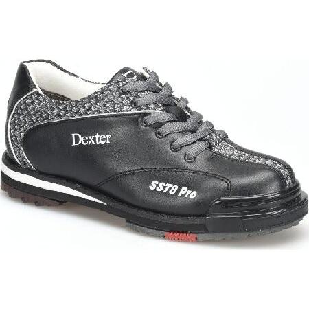 Dexter Mens SST 8 Pro Bowling Shoes - Black/Grey 7...