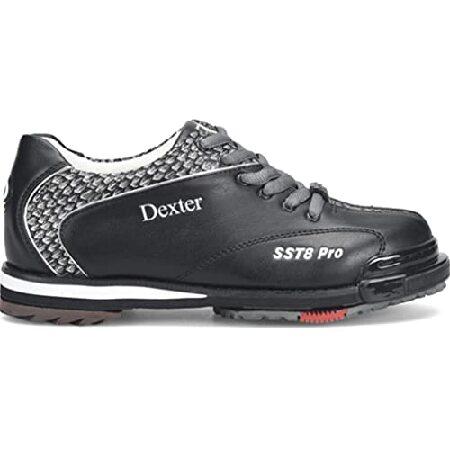 Dexter Mens SST 8 Pro Bowling Shoes - Black/Grey -...