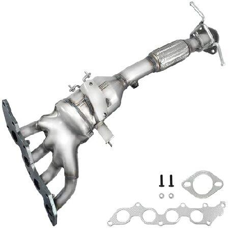 JT Exhaust Catalytic Converter Compatible with Maz...