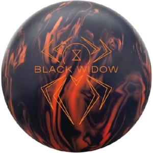 Bowlerstore Products Hammer プレドリル ブラック ウィドウ 3.0 ボーリングボール ブラック/オレンジ 16ポンド｜centervalley
