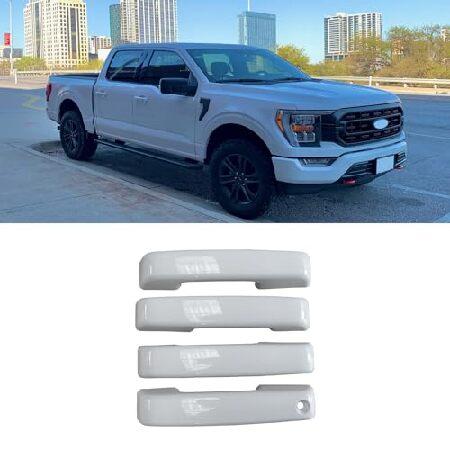 CHIESMA,Door Handle Cover Fit for 2021-2023 Ford F...