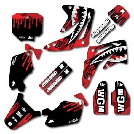 CR 85 Red Savage deisgn racing graphics kit fits y...