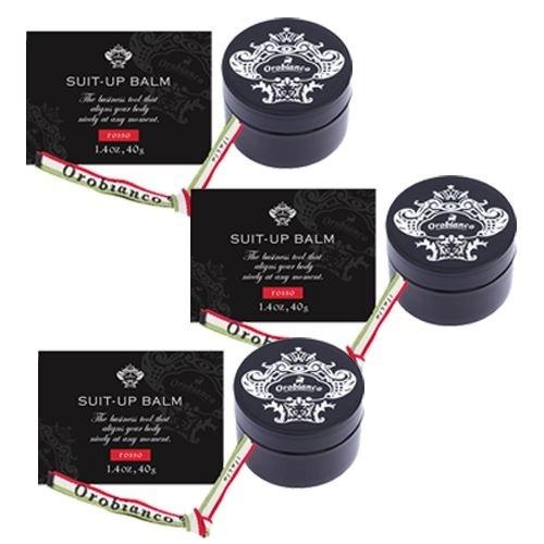 Orobianco スーツアップバーム　rosso×3　3種の香りから選べる3個セット