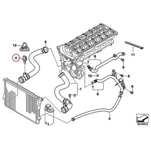 水温センサー BMW E39 E46 E60 ...の詳細画像1