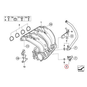 インテーク プレッシャーセンサー BMW E4...の詳細画像1