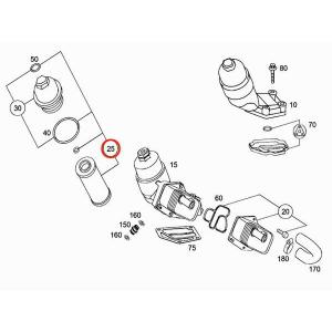エンジン オイルフィルター メルセデスベンツ ...の詳細画像1