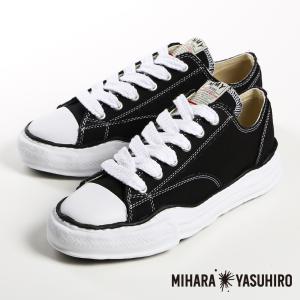 【Maison MIHARA YASUHIRO/メゾン ミハラヤスヒロ】"PETERSON" original sole canvas lowcut sneaker / A01FW702 スニーカー  【送料無料】｜central5811