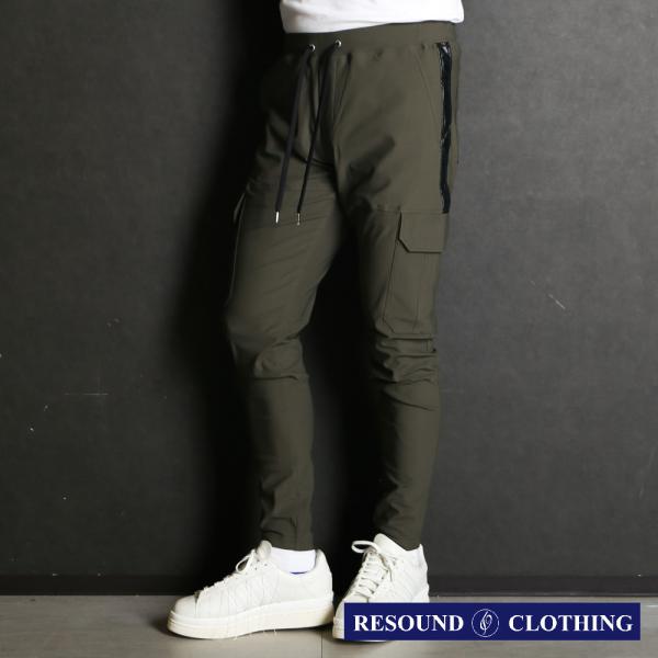 【RESOUND CLOTHING 】 Darrell cargo PT - KHAKI / ナイロ...