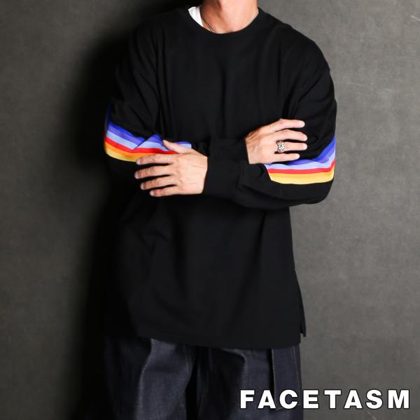 【FACETASM/ファセッタズム】RIB LONG SLEEVE TEE / Tシャツ / MKS...