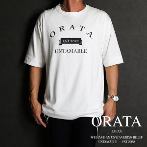 【ORATA / オラータ】vintage college crew T / オーバーサイズ カレッジTシャツ / OR2-T-001【メンズ】【送料無料】｜central5811