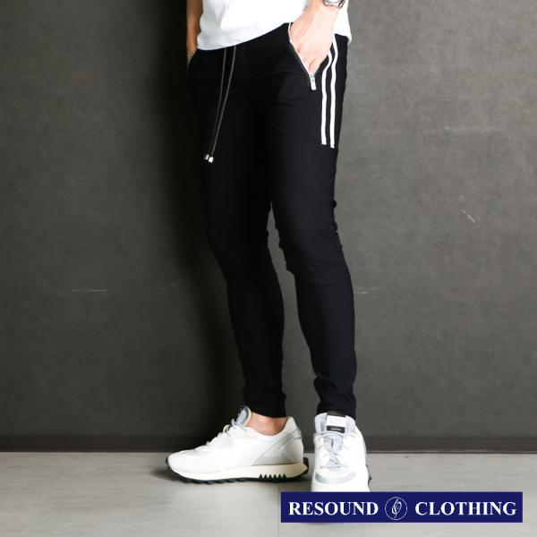 【RESOUND CLOTHING 】 Johnson LINE NYLON PT - BKWH /...