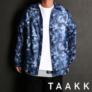 【TAAKK/ターク】"DENDRIC AGETE" GAUZE REGULAR SHIRT / ガーゼシャツ / TA24SS-SH027【送料無料】｜central5811