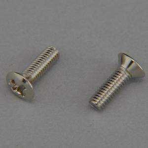 (メール便発送可) Montreux (モントルー) JPN SCレバースイッチ止めネジ ニッケル (2) (商品番号 : 9287) スイッチ止めネジ