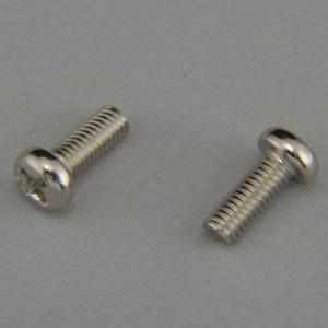 (メール便発送可) Montreux (モントルー) JPN TLレバースイッチ止めネジ ニッケル (2) (商品番号 : 9288) スイッチ止めネジ