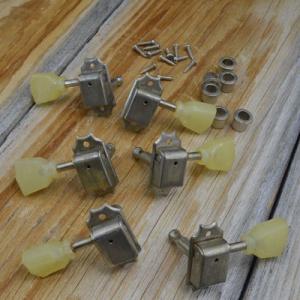 Kluson 3 per side/PB/Nickel/DRSL クルーソン ギターペグ 2コブ 1列