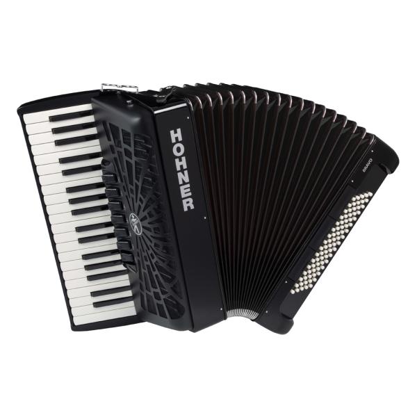 (送料無料) HOHNER ホーナー Bravo III 80 Black(黒) アコーディオン(ピ...