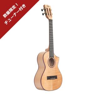 (即納可能)(クリップチューナー付)(送料無料)    KALA カラ KA-ASFM-T-C ALL SOLID FLAME MAPLE TENOR テナーサイズ　ウクレレ｜centralmusicshop