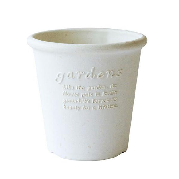 植木鉢 おしゃれ プランター 5号 軽量 鉢カバー ガーデニング 花 鉢植え 素焼き グレー ネイビ...