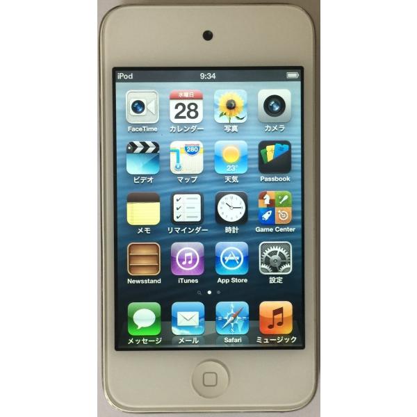 Apple iPod touch 第４世代（64GB）ホワイト：MD059J/A