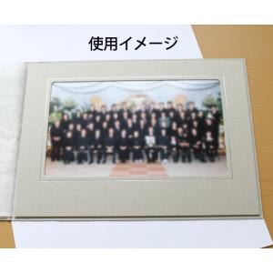 葬儀用写真台紙 1面 写真プリント付き 紙製 ...の詳細画像5