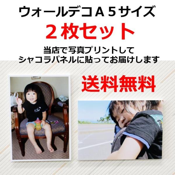 壁アルバム ウォールデコ A5サイズ フォトパネル仕上げ ２枚セット プレゼント ギフト 送料無料 ...
