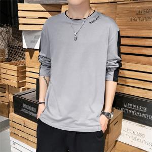 長袖Tシャツ メンズ 丸首 メンズTシャツ 長袖 トレーナー カットソー メンズファション アメカジ カジュアルTシャツ ファション