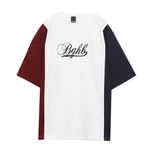 BAGARCH (バガーチ) PANEL SWITCHING-TS / パネル スウィッチング Tシャツ BH-1366 AK-69 ストリートブランド Tシャツ｜centurionboyzclub