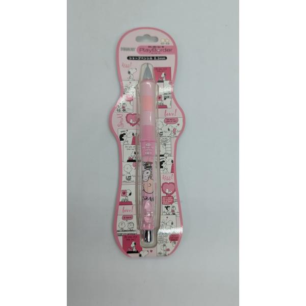 未開封　ドクターグリップ プレイボーダー シャープペン 0.3mm スヌーピー ピンク（他文房具との...