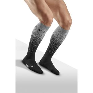 着圧 ハイソックス スキー スノーボード ウィンター スポーツ メンズ 男性用 SNOWFALL COMPRESSION SOCKS SKIING TALL MEN CEP(シー・イー・ピー）2023モデル