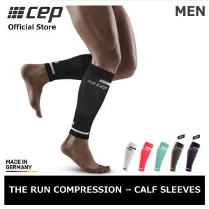 靴下 メンズ スポーツ ソックス ランニング カーフスリーブ 着圧 コンプレッション 男性用 THE RUN COMPRESSION  CALF SLEEVES CEP(シー・イー・ピー）｜メディ・ジャパン Yahoo!店