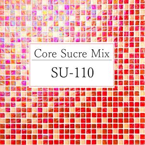 タイルシート 洗面 キッチンタイル モザイク ガラス（コアシュクレミックス