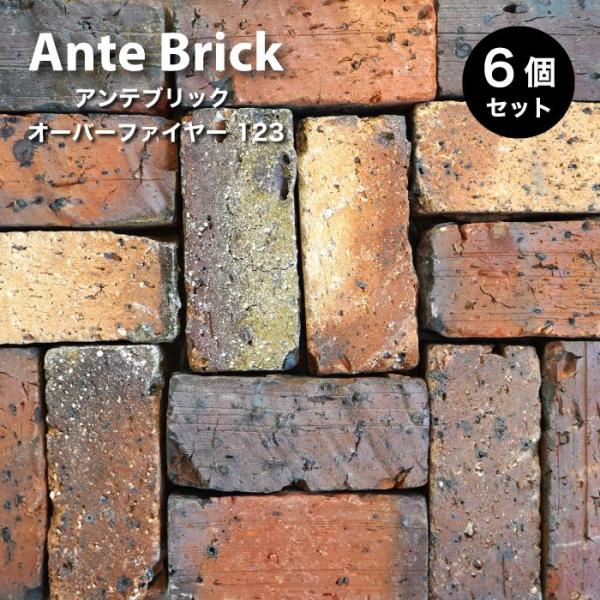 レンガ 庭 ガーデン おしゃれ アンティークレンガ 古煉瓦 （アンテブリック オーバーファイヤー 1...