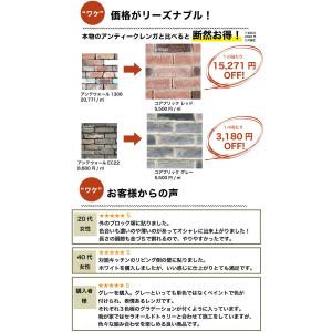 レンガ タイル ブリックタイル 壁用 レンガタ...の詳細画像5