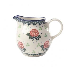 ポーランド食器 セラミカ（ツェラミカ） ローザ ミルクピッチャー(0.2L)｜ポーリッシュポタリー