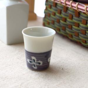 美品】辻和美 tsuji kazumi *ミゾレ めんちょこ*カップガラス【陶器