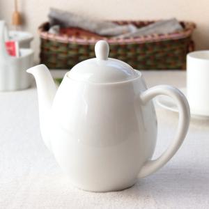 ぽってり形の2人用ティーポット 550ml 日本製 美濃焼