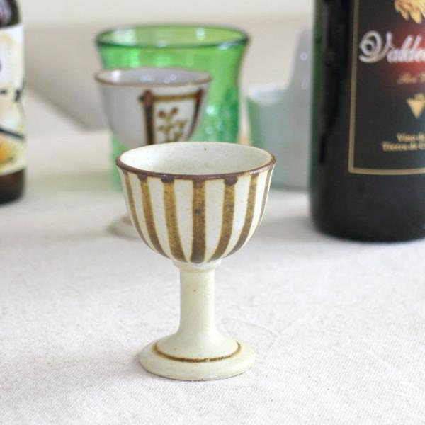 陶器製茶十草高台カップ ワイン グラス 焼酎 日本酒 ロックグラス お猪口 おちょこ 美味しく飲む ...