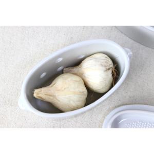 蓋で擦れるジンジャー・ガーリックポット 日本製...の詳細画像2